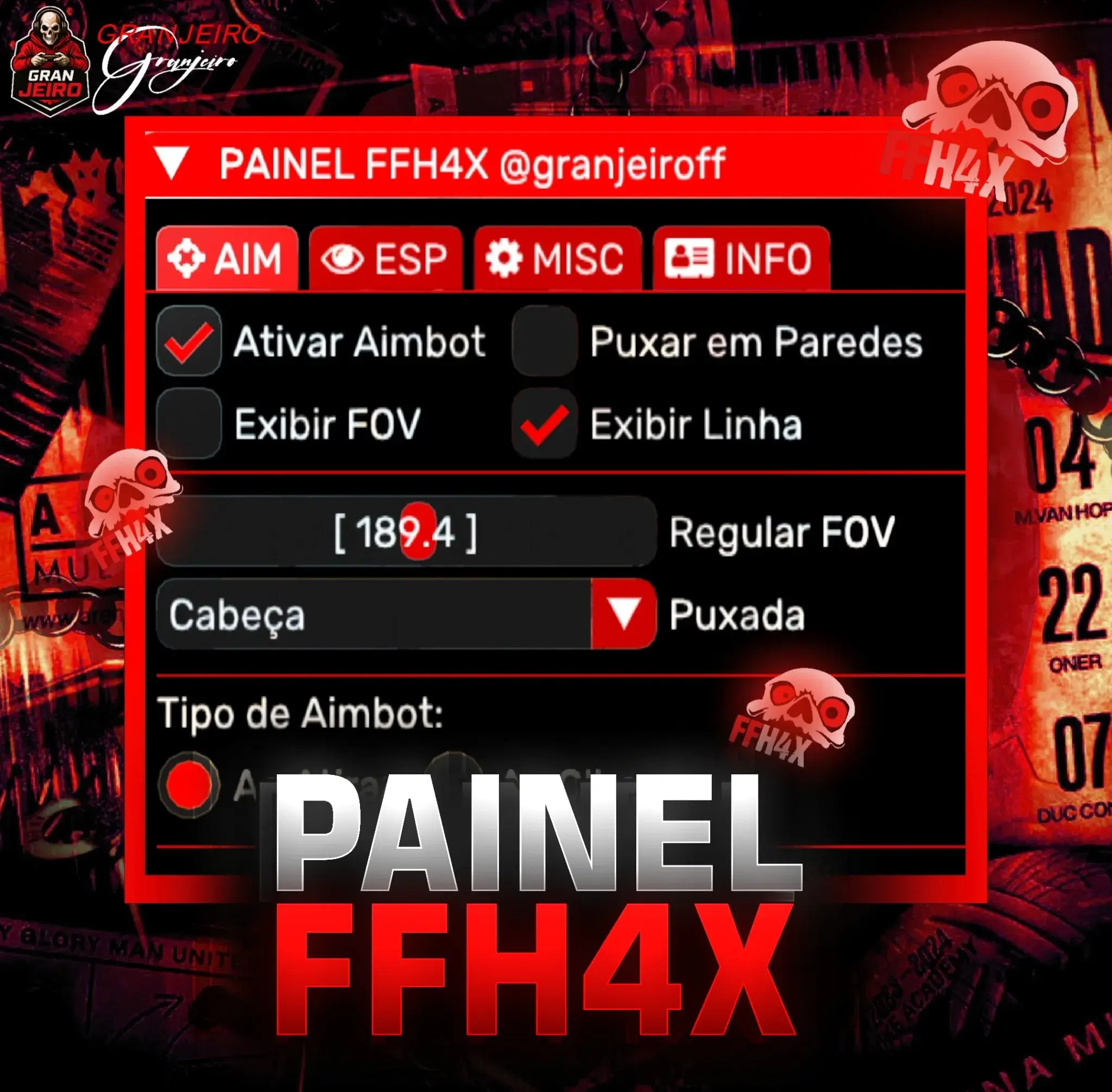 PAINEL FFH4X EMULADOR